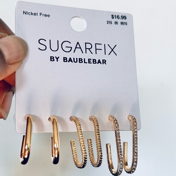 BaubleBar Sugarfix Earring Set - Picture 2 of 3